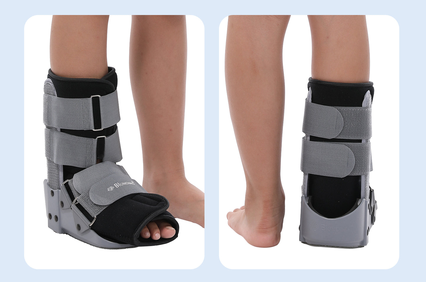 Foot Splint Guard Orthosis Fracture Ankles Straps Wraps For Children