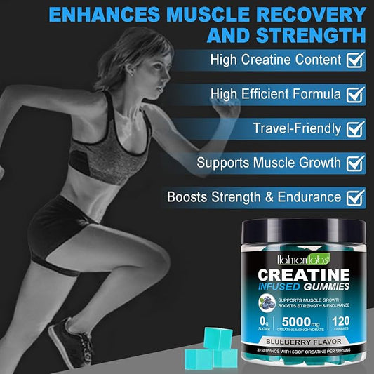 Creatine Gummies 5000mg 120 Pcs