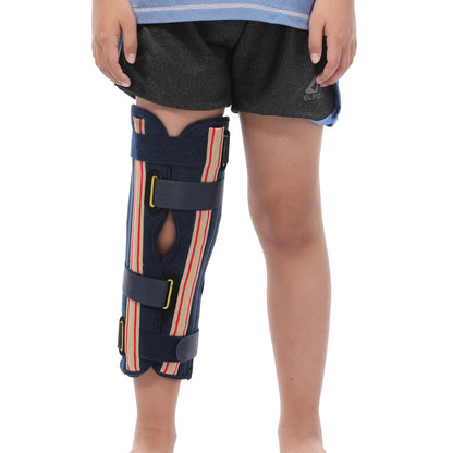 Children’s adjustable knee joint fixation stent