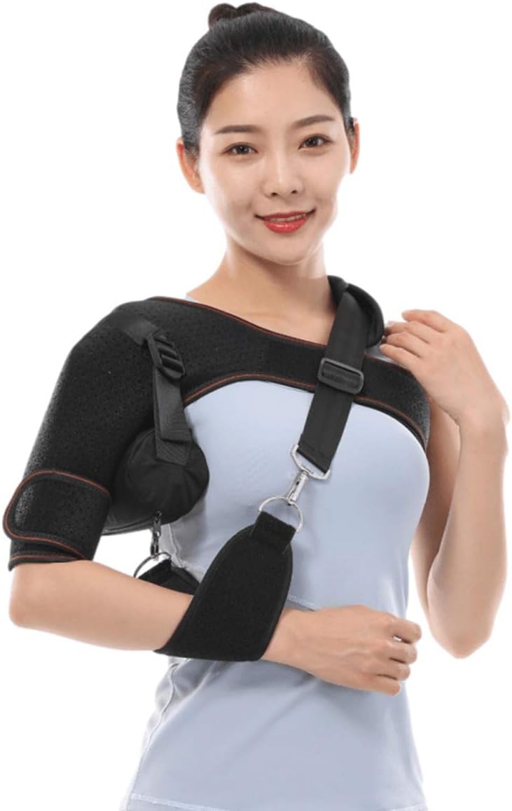 houlder Brace Adjustable Rotator Cuff Support - for Torn Rotator Cuff, AC Joint Pain Relief, Tendonitis, Bursitis