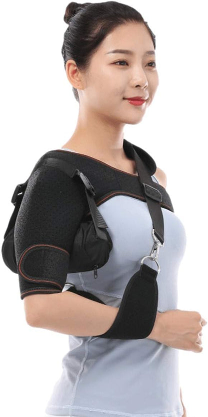 houlder Brace Adjustable Rotator Cuff Support - for Torn Rotator Cuff, AC Joint Pain Relief, Tendonitis, Bursitis