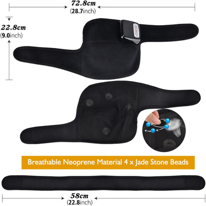 3in1 Electric Heating Knee Massager Far Infrared Joint Brace Support