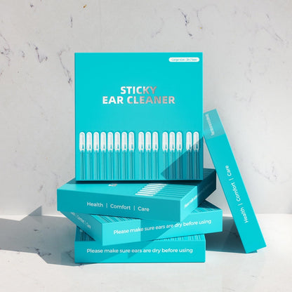 Reusable Earwax Removal Adhesive Cleaning Tool Ear 24p
