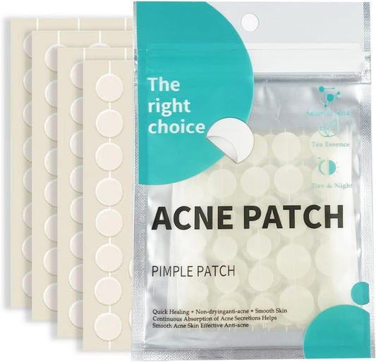 Acne Pimple Patches,Hydrocolloid Acne Patch for Covering Face, Blemishes, Zits Absorbing Patch,Cosmetics Patch for Pimple Dots, Acne Treatment, Invisible Acne Spot Patches(36 Count)