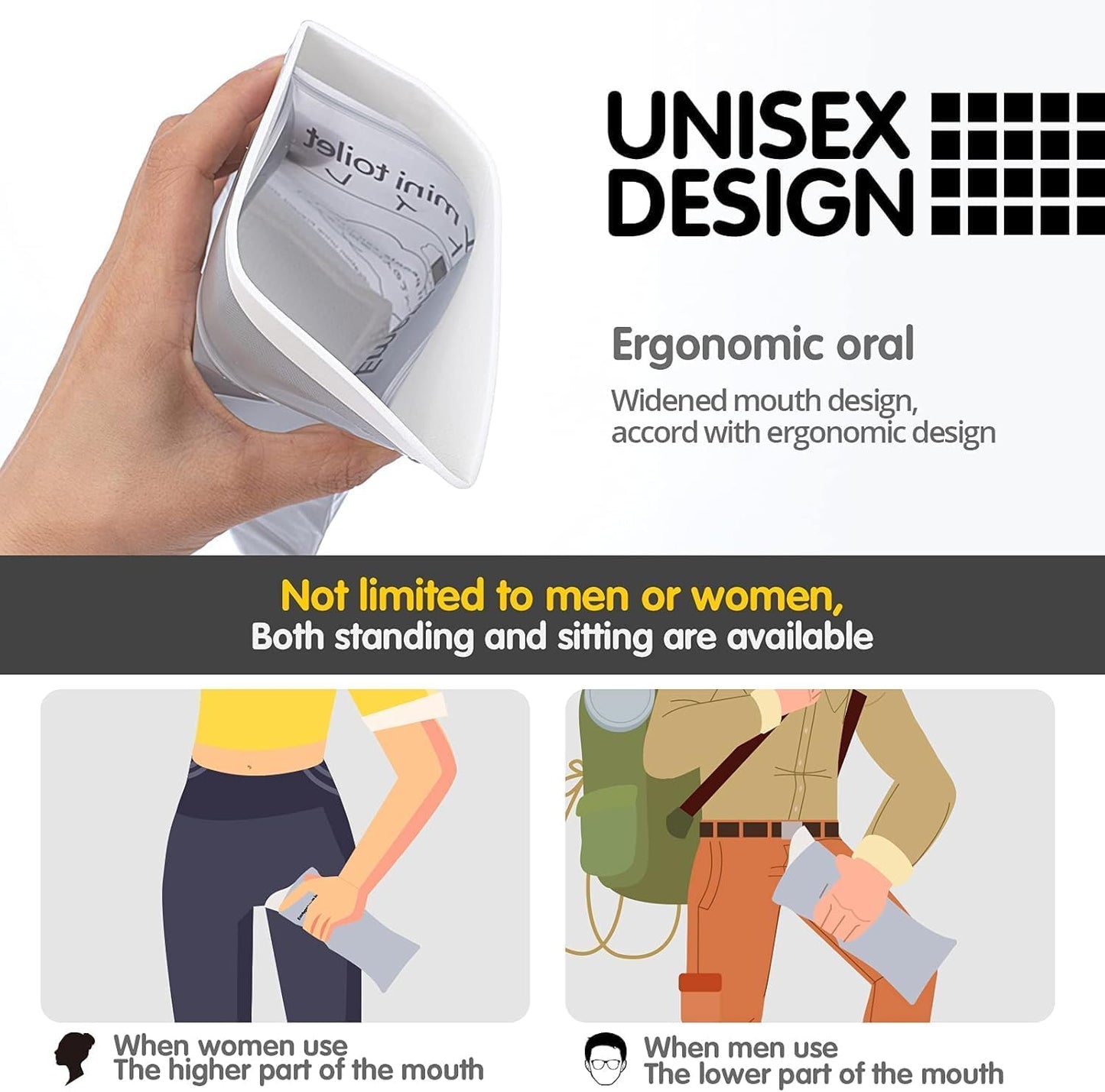 Emergency Portable Urine Bag