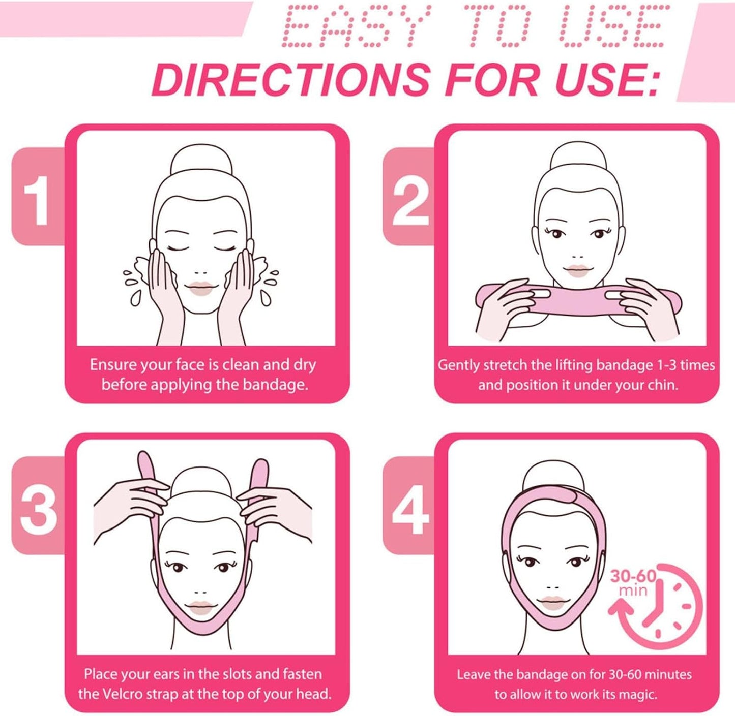 V-Line Shape Face Lift Bandage