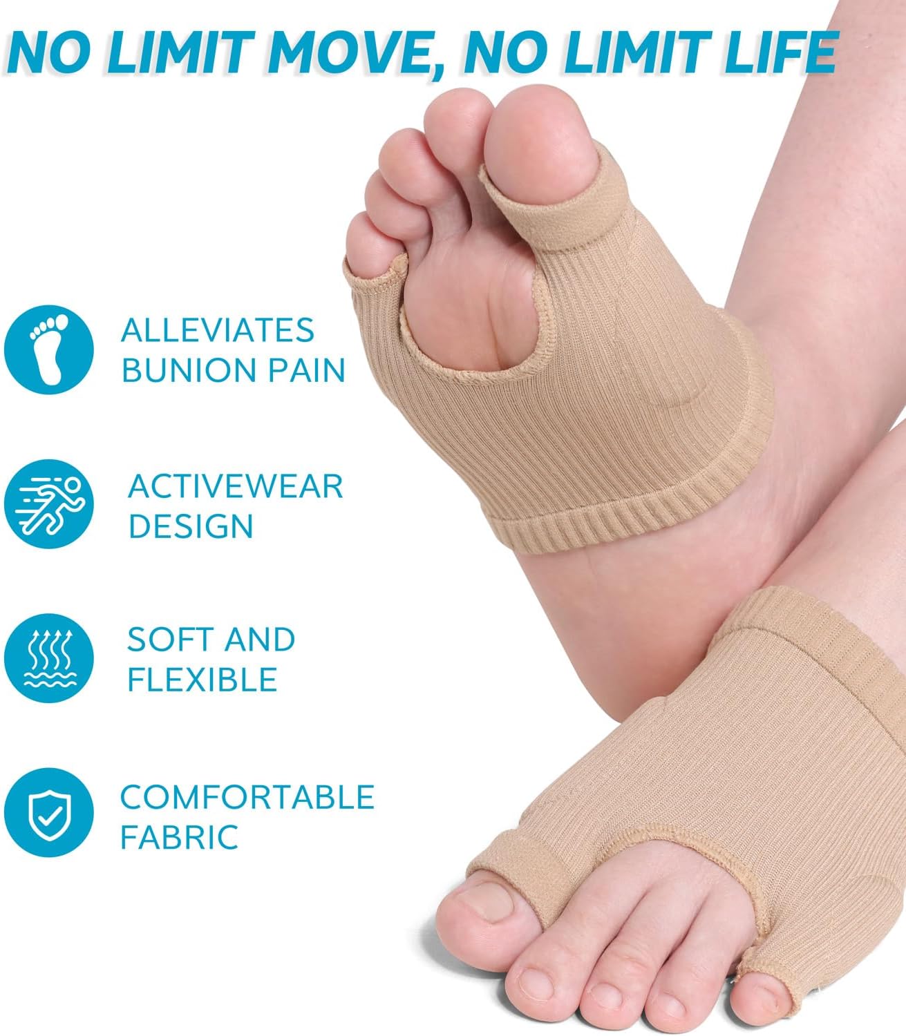 Bunion Relief Socks Cushioned Bunion Pad