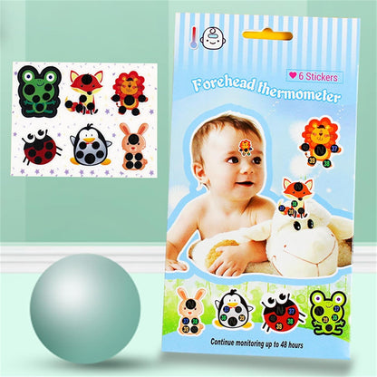 Forehead Stick-On Kids Fast Temperature Continuously Temperature Stickers