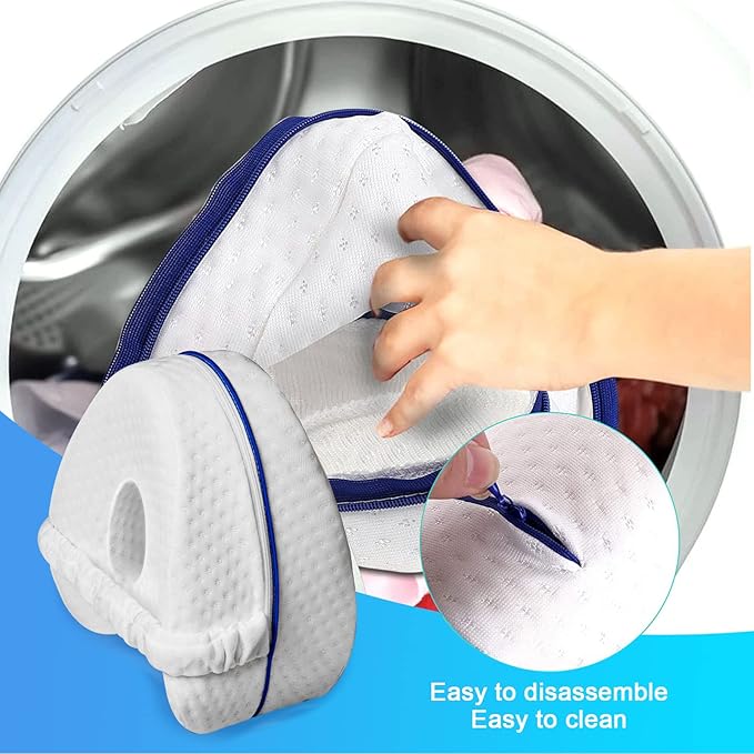 Knee Pillow for Side Sleepers, Leg Pillows for Sleeping, Knee Cushion for Sleeping,Suitable for Relieving Leg, Back, Knee Pain