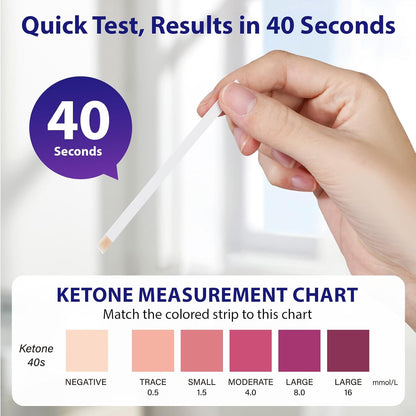 Ketone Urine Test Strips For Self-Testing 150 Strips