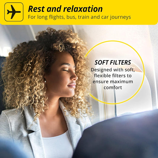 Alpine FlyFit - Earplugs for Pressure Relief & Preventing Ear Pain