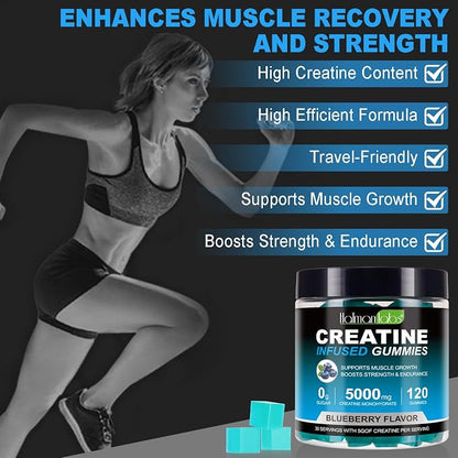 Creatine Gummies 5000mg 120 Pcs