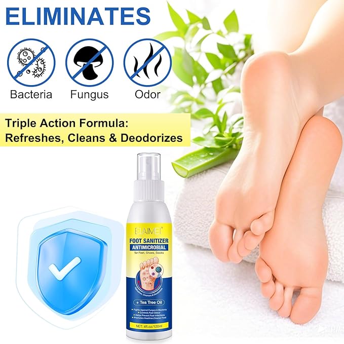 Foot Odor Spray with Tea Tree Oil 120ml
