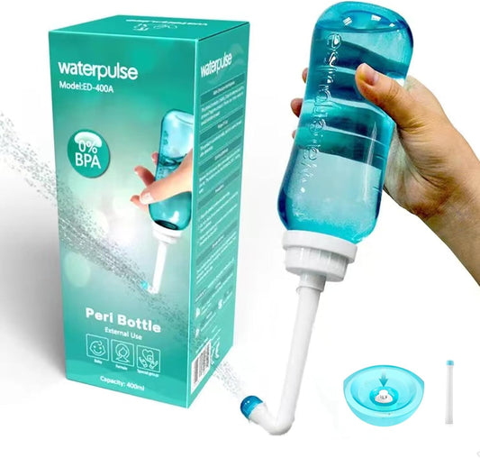 Waterpulse Peri Bottle for Postpartum Essentials & Perineal Care