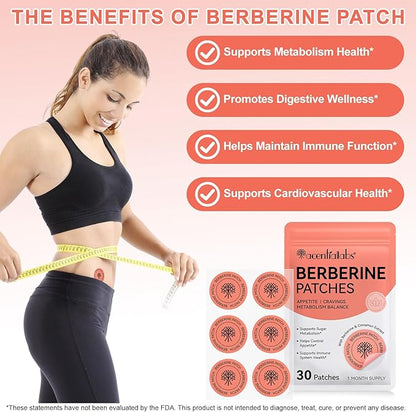 Berberine Patches With Cinnamon Extract