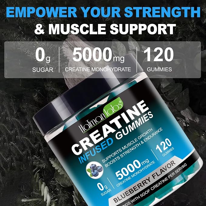 Creatine Gummies 5000mg 120 Pcs