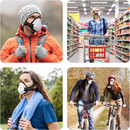 Wearable Air Purifiers Smart Electric Respirator Reusable Portable Rechargeable Purifier for Men Women