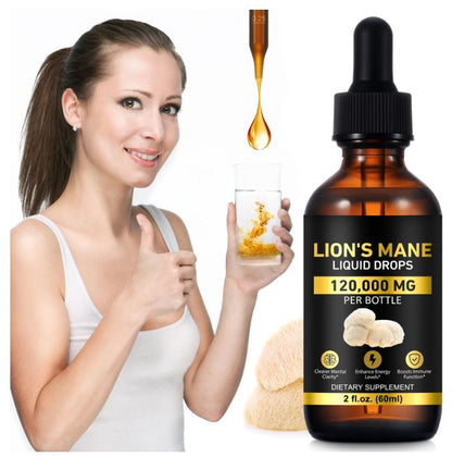 Lions Mane Mushroom Supplement Drops