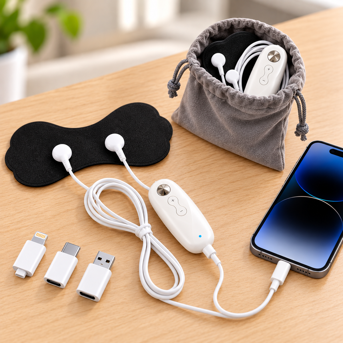 Mobile Phone High Intesntity Muscle Stimulator