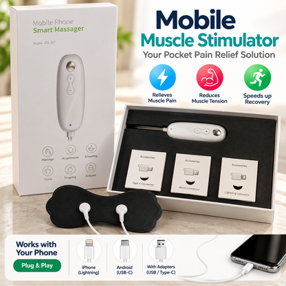 Mobile Phone High Intesntity Muscle Stimulator
