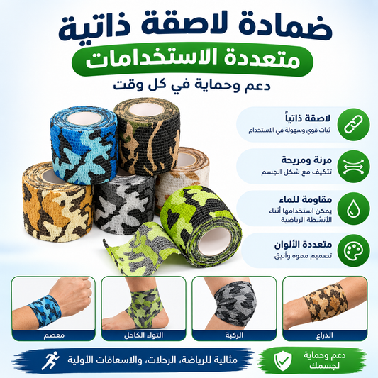 Multifunctional Camouflage Tape Clip