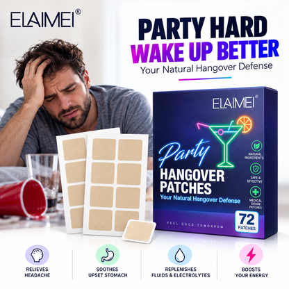 Hangover Recovery Patches 72 Pack