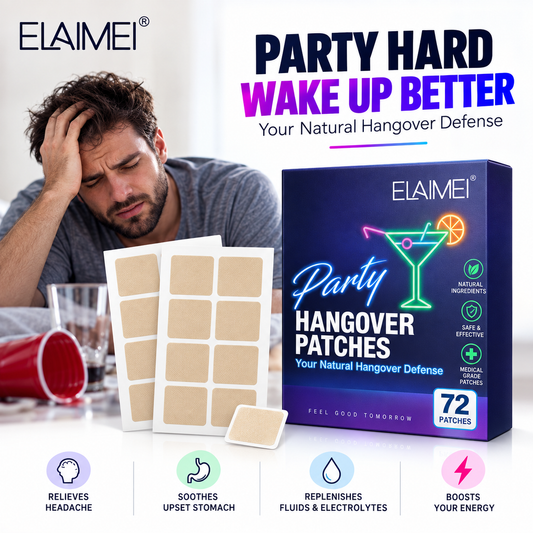 Hangover Recovery Patches 72 Pack