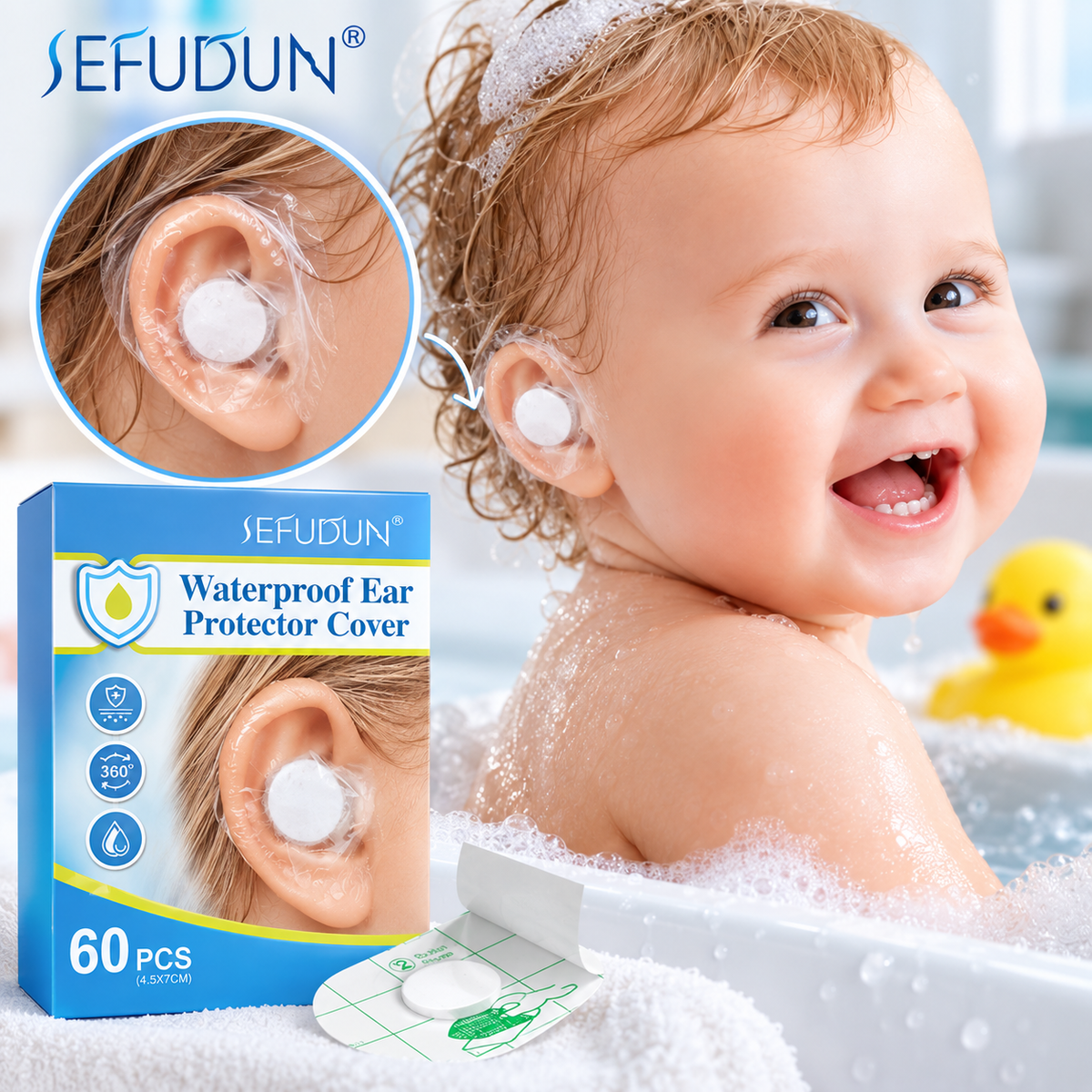Waterproof Ear Protection Sticker
