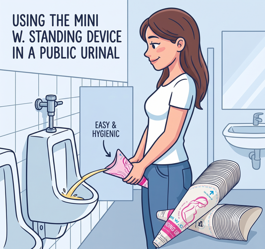 Disposable Female Urinal 40 Pieces of Paper Female Urinal, Suitable for Pregnant Women, Injuries, Travel, Camping, Outdoor Activities