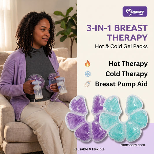 Momeasy 3 in1 breast hot or cold therapy 2 pcs