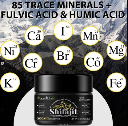 Pure Himalayan Shilajit Resin 60g