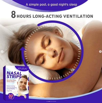 Nasal Strips for Better Breathing - Anti Snoring - Improve Sleep Quality