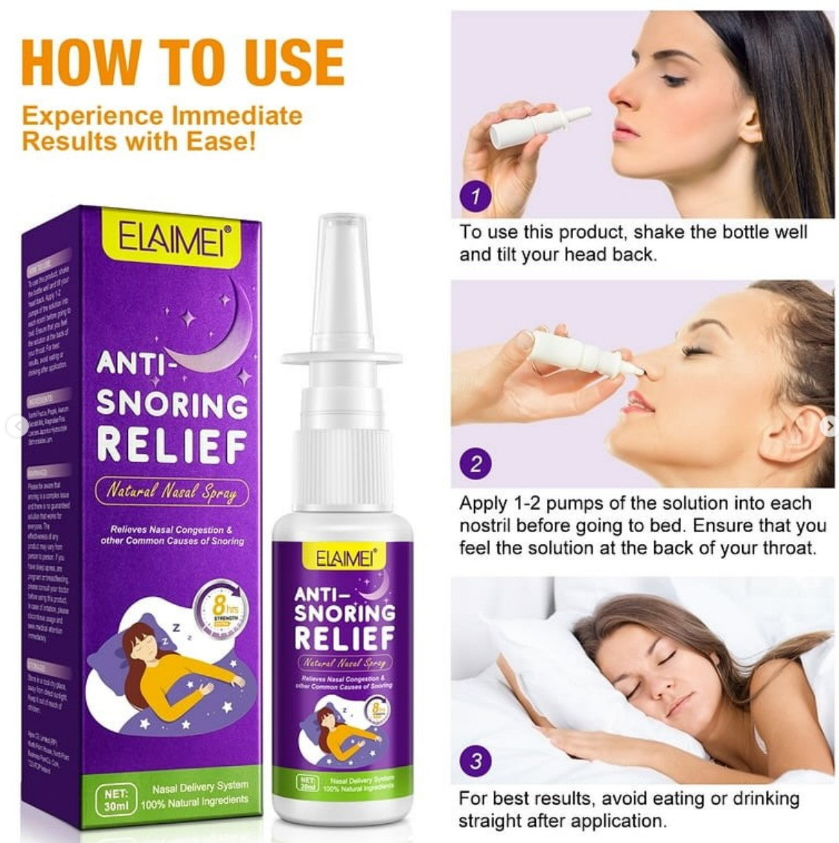 Anti-Snoring Spray