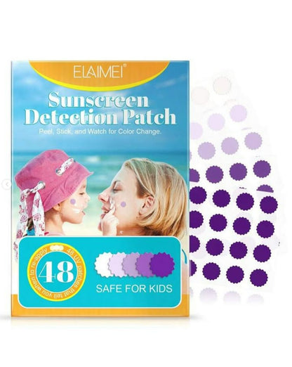 UV Stickers Sun Protection Patches, 48 pcs