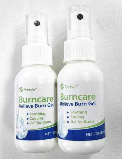 Roosin Burncare Relieve Burn Gel Hydrogel Bottle (50 ml)