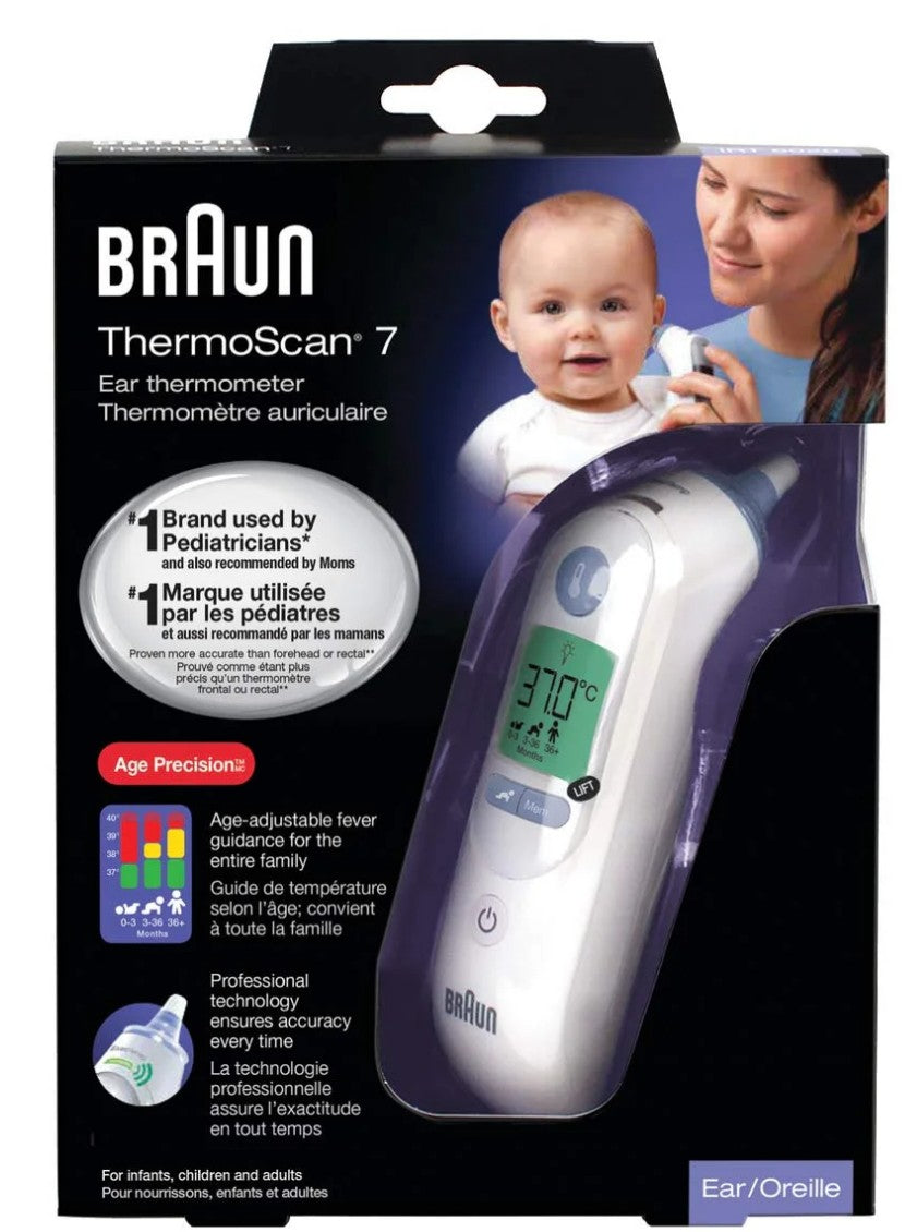 BRAUN THERMOSCAN 7 EAR THERMOMETER