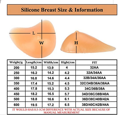 Artificial Breast Prosthesis Silicone Artificial Breast