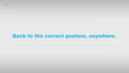 Intelligent Posture Vibration Reminder - Smart Sensor Strapless USB Rechargeable Posture Training Corrector