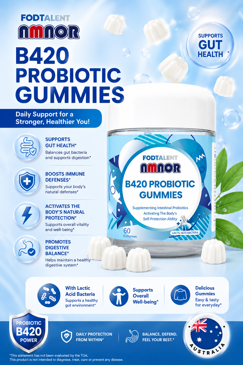 B420 PROBIOTIC GUMMIES